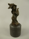 [LA-70654] Bronzeskulptur Bronzefigur Huhn Bild 5