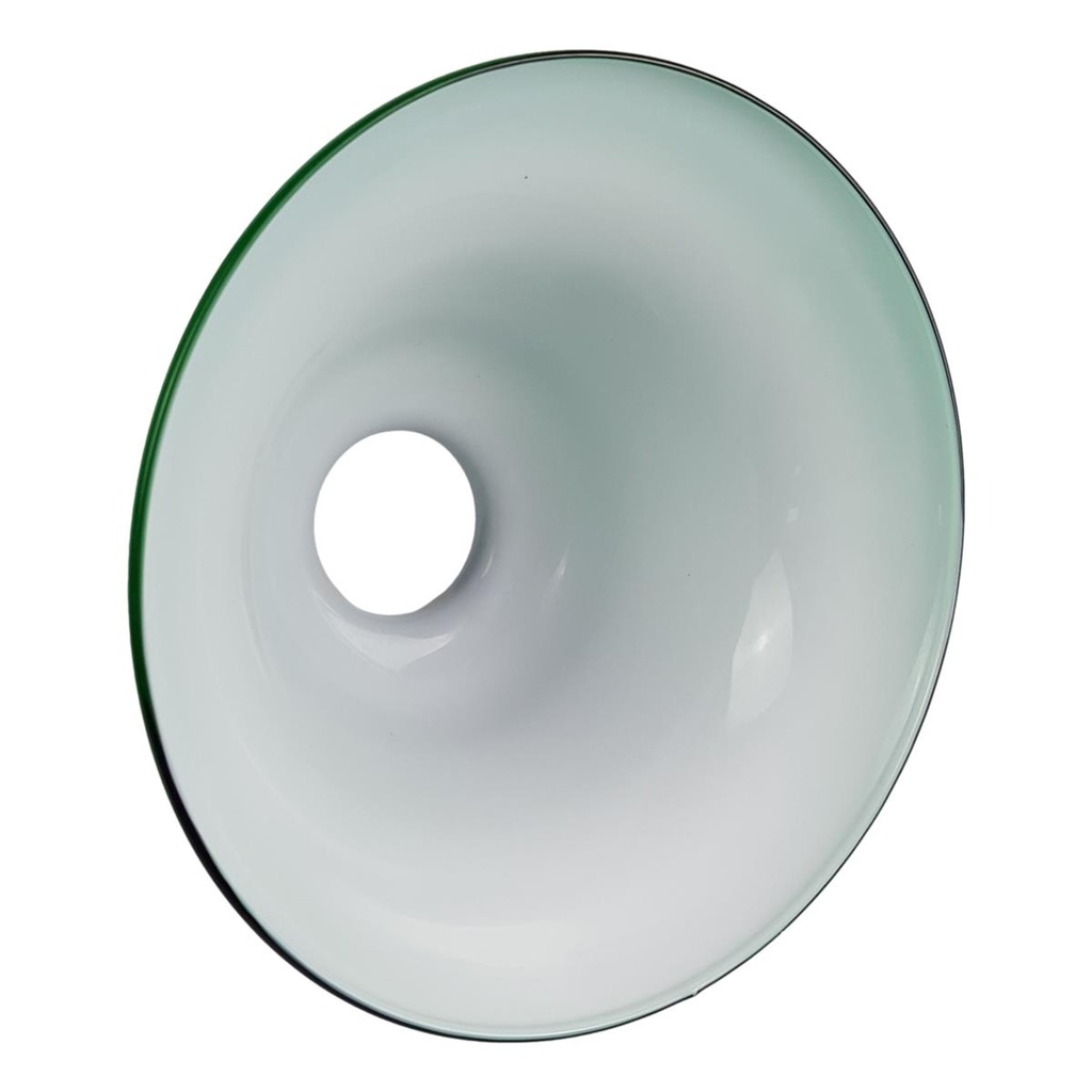 [LA-70715] Ersatzglas Ersatzschirm Glasschirm Lampenschirm grün D 20cm Bild 3