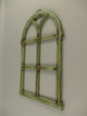 [LA-70723] Gusseisen Stallfenster Fensterrahmen Nostalgie Antik-Stil farbig H 67x42cm Bild 2
