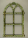 [LA-70723] Gusseisen Stallfenster Fensterrahmen Nostalgie Antik-Stil farbig H 67x42cm Bild 3