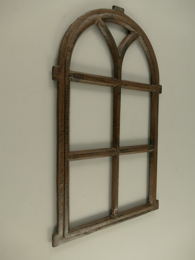 [LA-70724] Stallfenster Fensterrahmen Gusseisen Braun rustikal Antik-Stil Nostalgie #70724 Bild 2