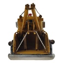 [LA-70809] Blechmodell Blechauto Modellauto Blech - Abschleppwagen Abschleppfahrzeug Gelb Bild 5