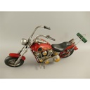 [LA-70813] Blechmodell Blechmotorrad Modellmotorrad Motorrad Chopper Bild 2