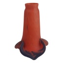 [LA-71559] Ersatzglas Ersatzschirm Glasschirm Lampenschirm Glas Rot/Blau P.D V. Bild 2