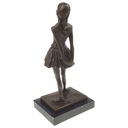 [LA-72401] Bronzeskulptur Bronzefigur Mädchen Tänzerin im Alter von vierzehn Jahren Bild 4