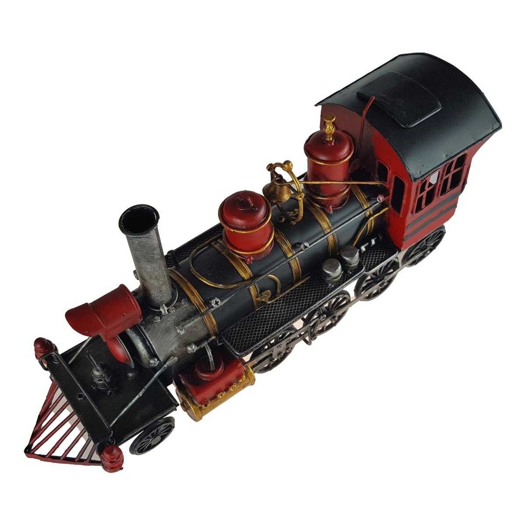 [LA-81927] Blechmodell Blechlokomotive Eisenbahn Zug Metall Blech Lok Bild 3
