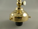 [LA-82011] Decken./Wandhalter Messing ohne Schirm Gh 6-H 14cm Bild 3