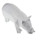 [LA-82259] Figur Skulptur Polygonal Kunstharz Nashorn Bild 6