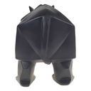 [LA-82260] Figur Skulptur Polygonal Kunstharz Nashorn Bild 3