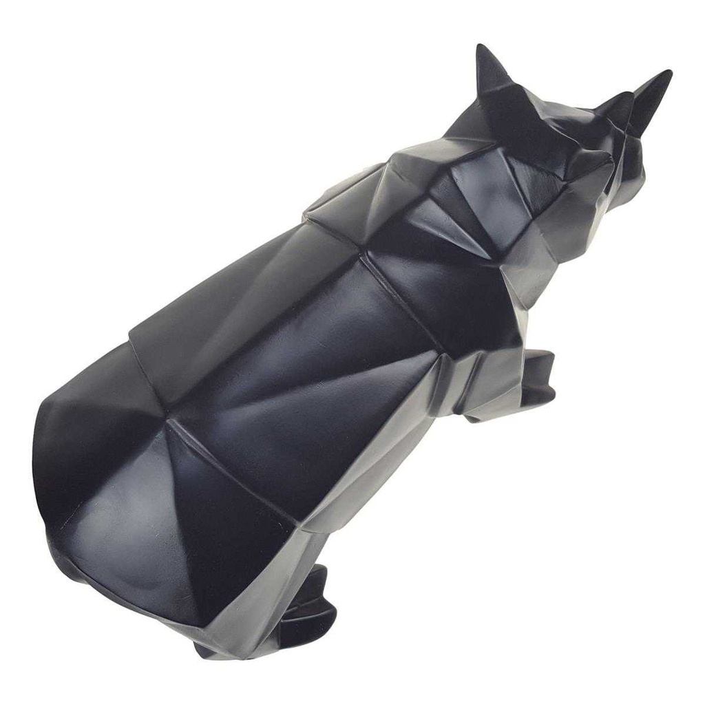 [LA-82260] Figur Skulptur Polygonal Kunstharz Nashorn Bild 6