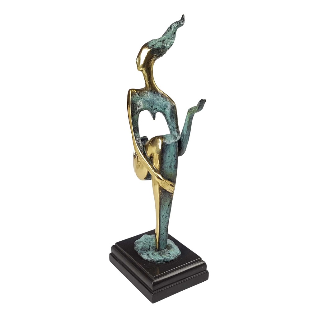 [LA-82452] Bronzeskulptur Bronzefigur Weiblicher Akt Nackte Frau Erotik Abstrakt-Stil Bild 2