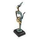 [LA-82452] Bronzeskulptur Bronzefigur Weiblicher Akt Nackte Frau Erotik Abstrakt-Stil Bild 2