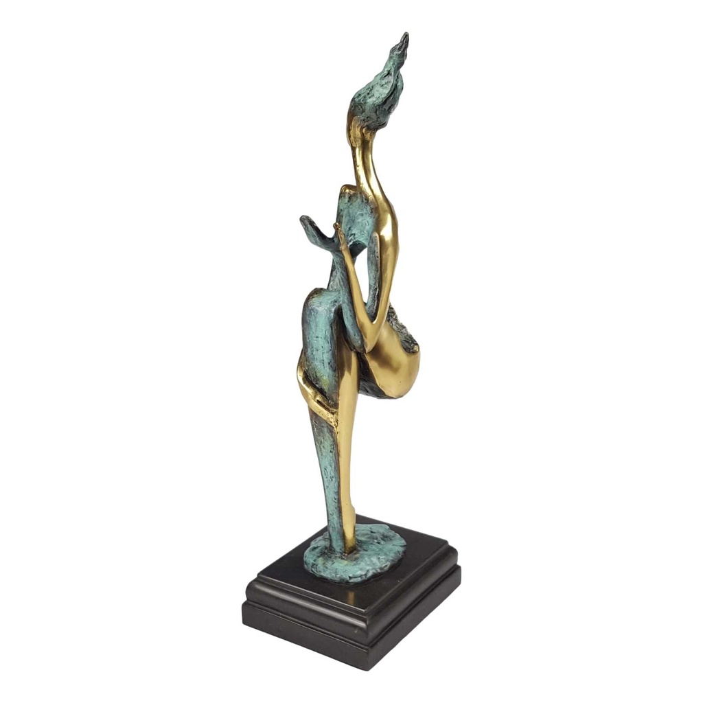 [LA-82452] Bronzeskulptur Bronzefigur Weiblicher Akt Nackte Frau Erotik Abstrakt-Stil Bild 3
