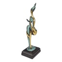 [LA-82452] Bronzeskulptur Bronzefigur Weiblicher Akt Nackte Frau Erotik Abstrakt-Stil Bild 3