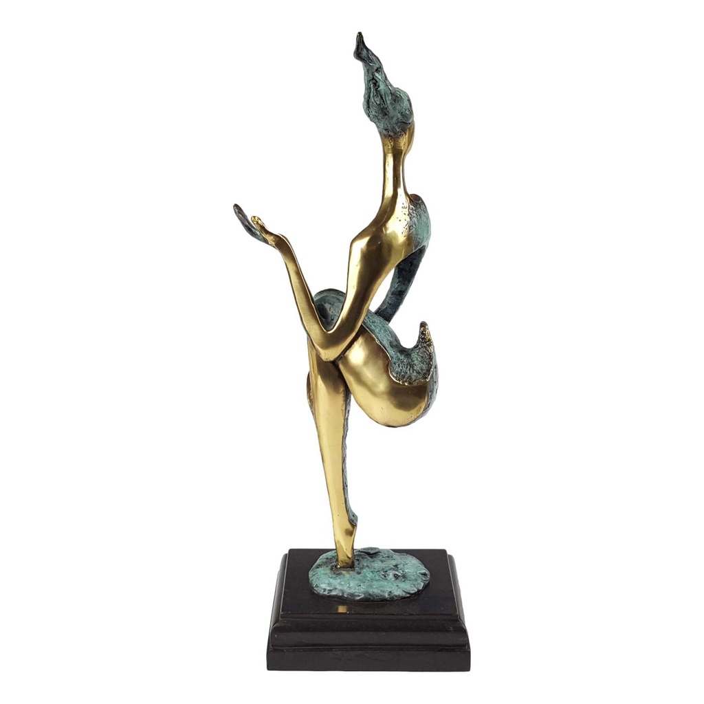 [LA-82452] Bronzeskulptur Bronzefigur Weiblicher Akt Nackte Frau Erotik Abstrakt-Stil Bild 4