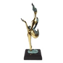 [LA-82452] Bronzeskulptur Bronzefigur Weiblicher Akt Nackte Frau Erotik Abstrakt-Stil Bild 4