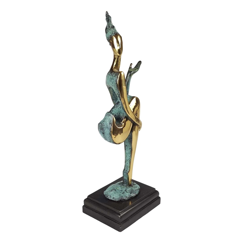 [LA-82452] Bronzeskulptur Bronzefigur Weiblicher Akt Nackte Frau Erotik Abstrakt-Stil Bild 6
