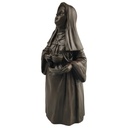 [LA-82889] Bronzeskulptur Bronzefigur Tischglocke Bronze Nonne Bild 3