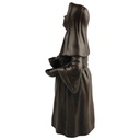 [LA-82889] Bronzeskulptur Bronzefigur Tischglocke Bronze Nonne Bild 4
