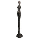 [LA-82961] Skulptur Gusseisen Modernistisch Stehende Frau Bild 5