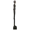 [LA-82961] Skulptur Gusseisen Modernistisch Stehende Frau Bild 6