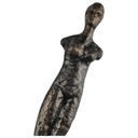 [LA-82961] Skulptur Gusseisen Modernistisch Stehende Frau Bild 7