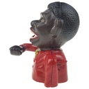 [LA-83169] Spardose Geldbank Skulptur Gusseisen Afrikaner Man mechanisch Bild 2