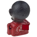 [LA-83169] Spardose Geldbank Skulptur Gusseisen Afrikaner Man mechanisch Bild 3