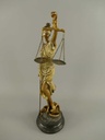 [LA-83201] Harz Skulptur Figur Lady Justice Justitia H 52,5 cm Bild 4