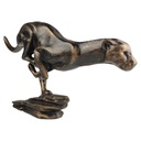 [LA-83621] Figur Gusseisen Puma rennend Bild 6
