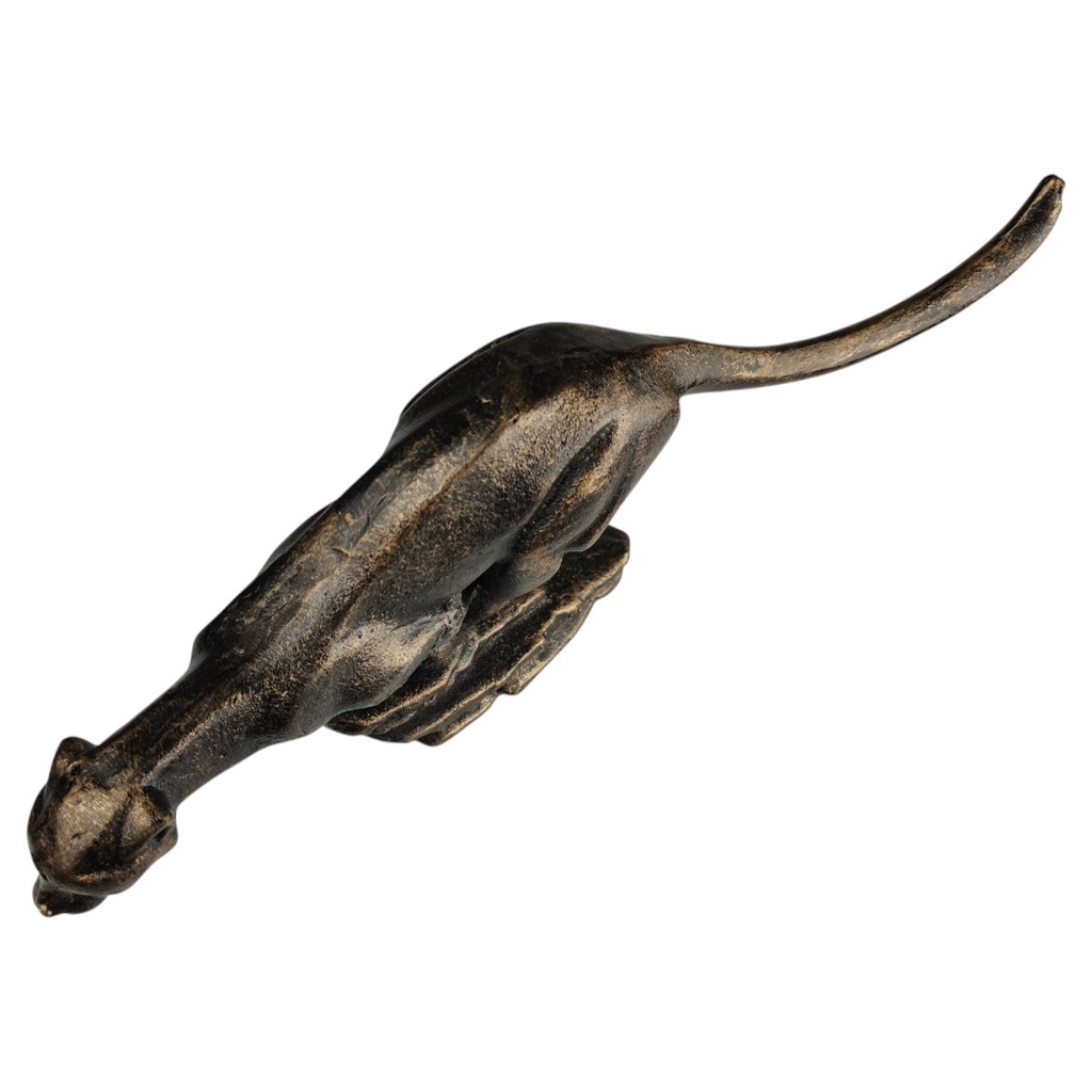 [LA-83621] Figur Gusseisen Puma rennend Bild 7