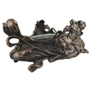 [LA-83792] Pflanzgefäß Gusseisen Jugendstil mit Blecheinlage Bild 2