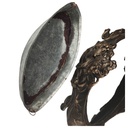[LA-83792] Pflanzgefäß Gusseisen Jugendstil mit Blecheinlage Bild 6