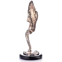 [LA-84117] Bronze Skulptur Figur Bronzeskulptur Bronzefigur Denker Maske Modern Abstrakt-Stil Bild 2