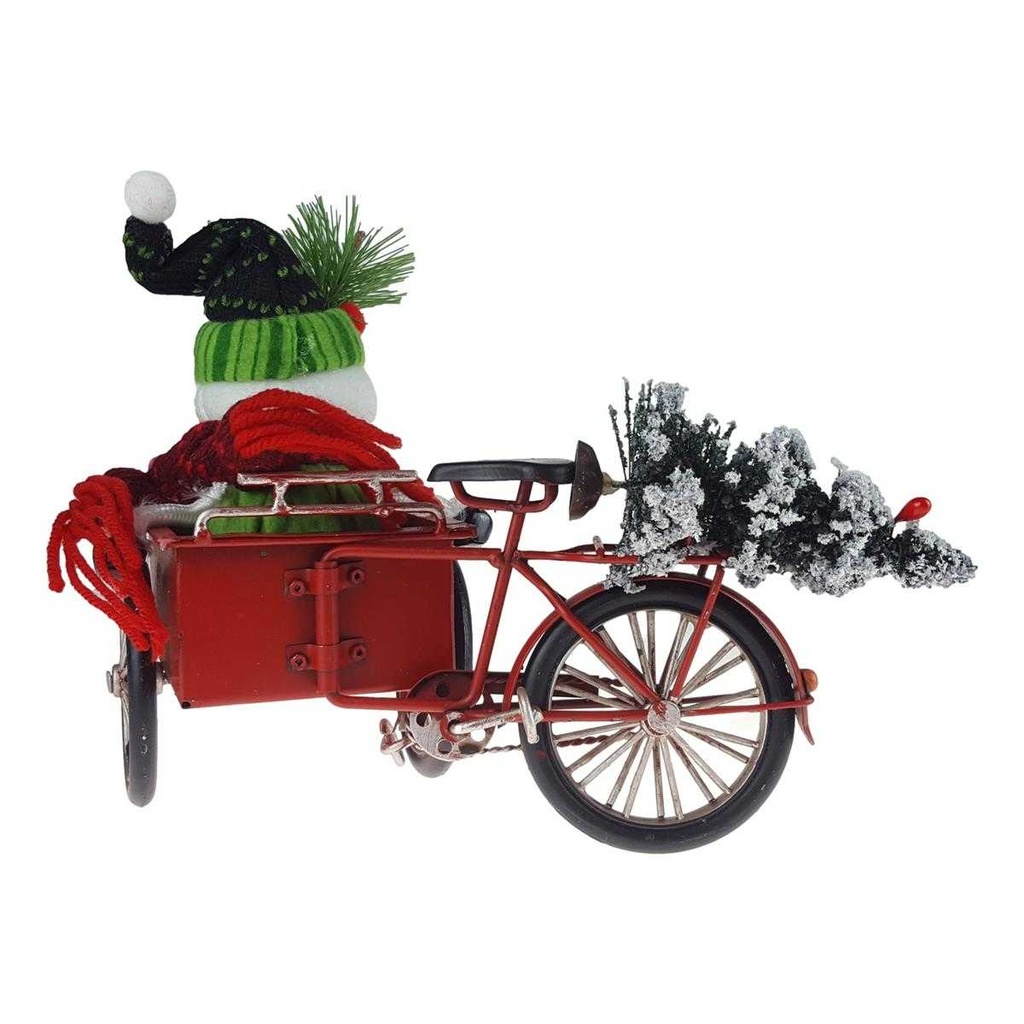 [LA-84498] Blechmodell Lastenfahrrad im weihnachtlichen Stil Bild 3