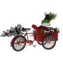 [LA-84498] Blechmodell Lastenfahrrad im weihnachtlichen Stil Bild 4