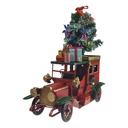 [LA-84893] Blechmodell klassisches Weihnachtsauto Geschenke Weihnachtsbaum bunt Bild 3