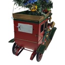 [LA-84893] Blechmodell klassisches Weihnachtsauto Geschenke Weihnachtsbaum bunt Bild 6