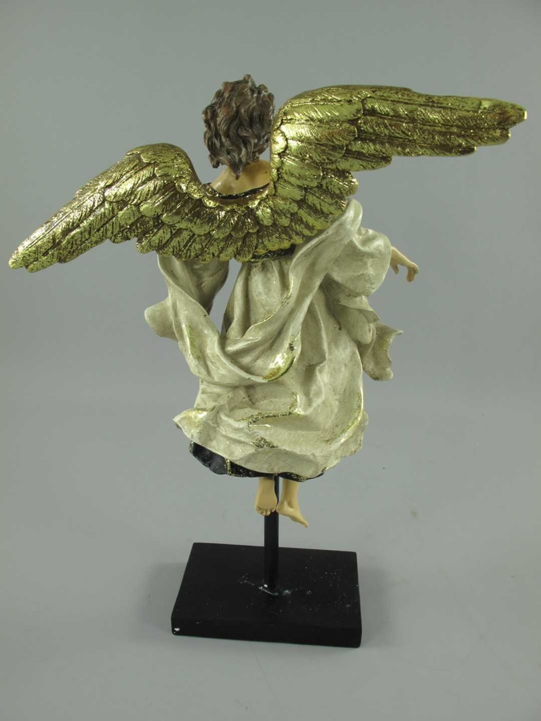 [LA-85044] Figur Kunststein Engel Bild 6