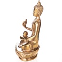 [LA-85090] Skulptur Figur Messing Buddha #85090 Bild 3