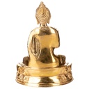 [LA-85091] Skulptur Figur Messing Buddha #85091 Bild 2