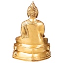 [LA-85093] Skulptur Figur Messing Buddha #85093 Bild 2