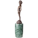 [LA-85097] Skulptur Figur Bronzeskulptur Bronzefigur Nacktes Mädchen Bild 3