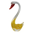 [LA-85126] Skulptur Figur Schwan Mehrfarbig Glas Murano-Stil Bild 3