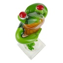 [LA-85128] Figur Glas Murano-Stil Frosch Bild 7