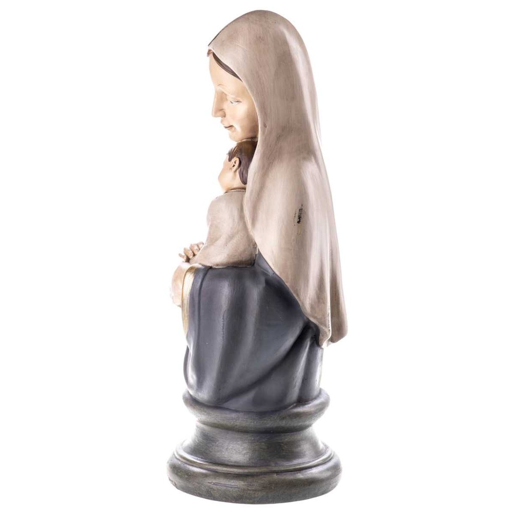 [LA-85265] Heilige Madonna mit Kind handbemalte Polyresinfigur #85265 Bild 2
