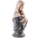 [LA-85265] Heilige Madonna mit Kind handbemalte Polyresinfigur #85265 Bild 3