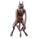 [LA-85273] Skulptur Figur Bronzeskulptur Bronzefigur Wiener Art Nackter Teufel #85273 Bild 3