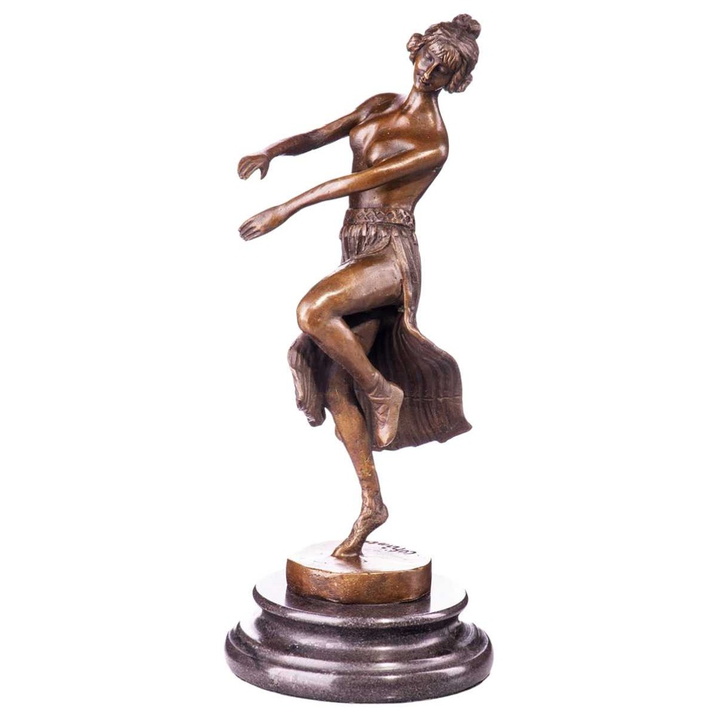 [2120583] Art Deco Bronzefigur Tänzerin #85278 Bild 2
