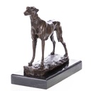 [LA-85282] Skulptur Figur Bronzeskulptur Bronzefigur Jagdhund / Windhund #85282 Bild 3